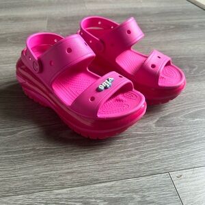 CROCS Mega crush platform sandals